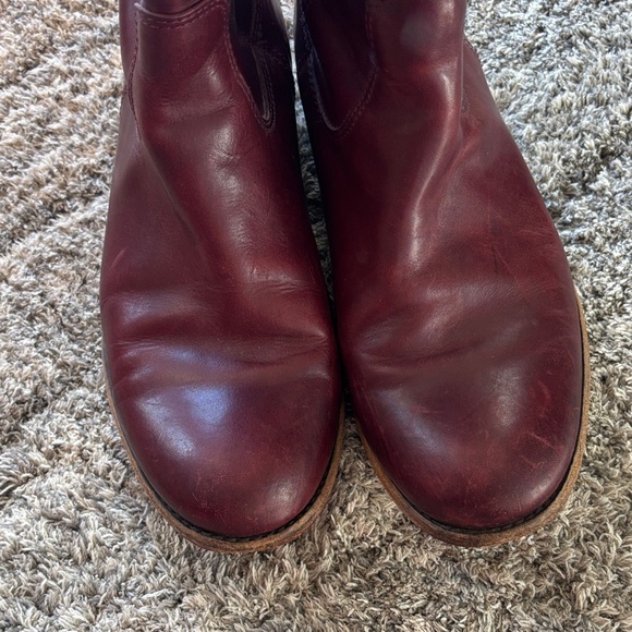 Frye Melissa Button Boot - Bordeaux - Picture 3 of 10